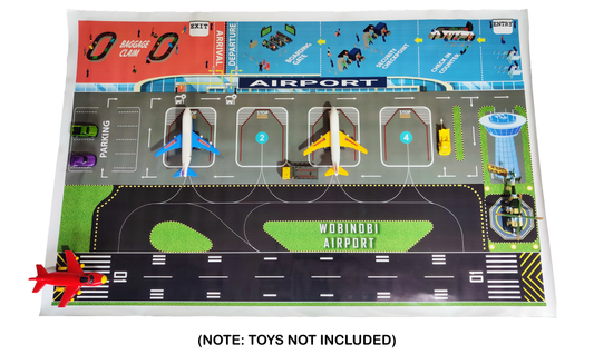 Wobinobi Airport Playmat